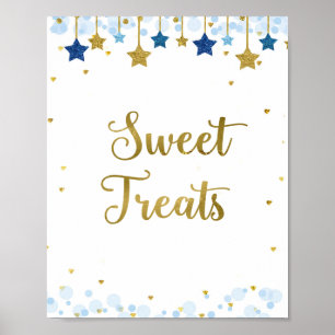 Twinkle Twinkle Wasserfarbe Süße Leckereien Unters Poster
