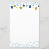 Twinkle Twinkle Watercolor Finden Sie das Gast-Spi (Rückseite)