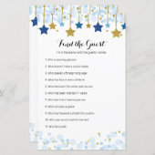 Twinkle Twinkle Watercolor Finden Sie das Gast-Spi (Vorne/Hinten)