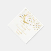 Twinkle winzige Babydusche Serviette (Ecke)