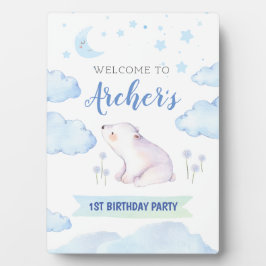 Twinkle winzige Geburtstagsmarke Fotoplatte