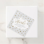 Twinkle winzige, graue Babydusche Geschenkanhänger (Beispiel)