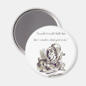 "Twinkle winzige kleine Fledermaus, wie ich will.. Magnet (Vorderseite/Rückseite)