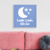 Twinkle winzige kleine Star Kinderzimmer Leinwand (Insitu (Wohnzimmer))