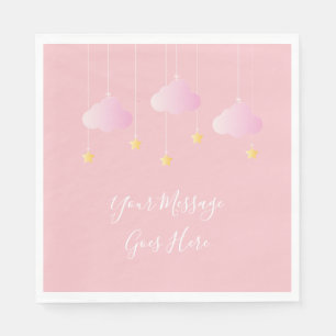 Twinkle winzige kleine Stern Mädchen Dusche pink Serviette