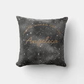 Twinkle winzige kleine Sterne Personalisiertes Pol Kissen (Vorderseite)