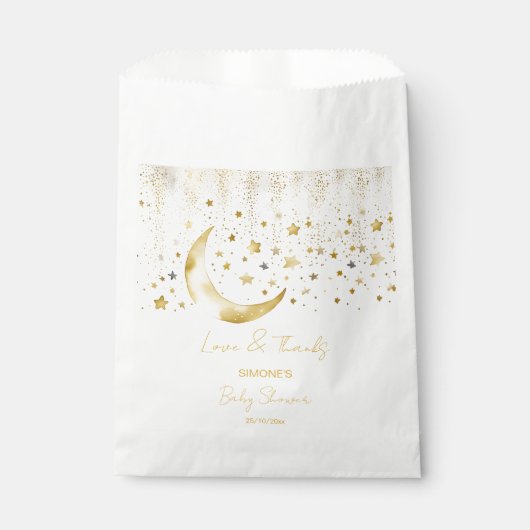 Twinkle winzige kleine Sternendusche Gefallen Geschenktütchen (Vorderseite)