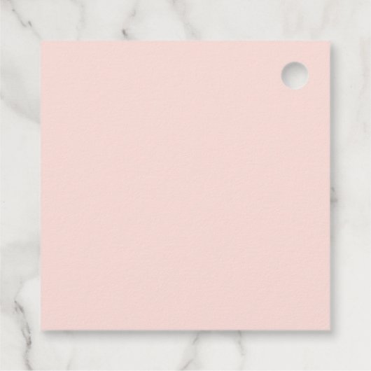 Twinkle winzige kleine Sternendusche Geschenkanhänger (Rückseite)