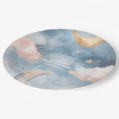 Twinkle winzige Niedliche Kinderdusche Pappteller (Schrägansicht)