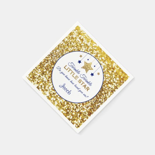 Twinkle winzige Servietten (Ecke)