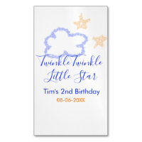 Twinkle winziger kleiner Star Geburtstag lila oran