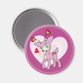 TwinkleDears Liebe Magnet (Vorderseite/Rückseite)