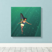 Twinkletoes Fairy Canvas Print Leinwanddruck (Insitu (Holzboden))