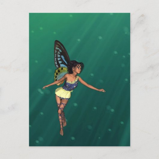 Twinkletoes Fairy Postcard Postkarte (Vorderseite)