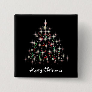 TwinkleTree Candycane und Band Button