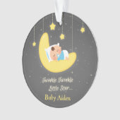 TwinkleTwinkle wenig Stern-Baby-Kinderzimmer-Dekor Ornament (Vorderseite)