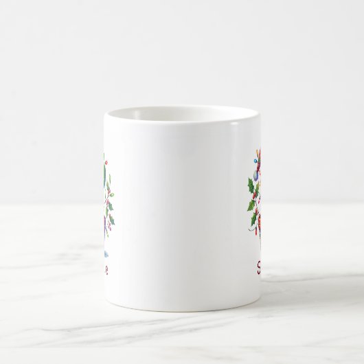 Twinkling Cactus Christmas Kaffeetasse (Mittel)