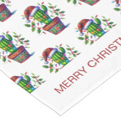 Twinkling Cactus Christmas Kurzer Tischläufer (Ecke)