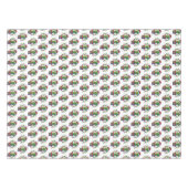 Twinkling Cactus Christmas Tischdecke (Vorderseite (Horizontal))