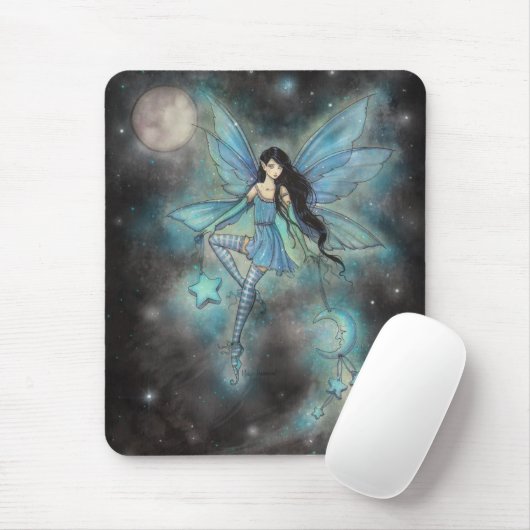 Twinkling Dezember Fairy Fantasy Art Mousepad (Mit Mouse)