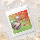 Twinkling Gold Lights Festivals Ornamente Weihnach Geschenktütchen (Ausgeschnitten)