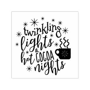 Twinkling Lights Hot Cocoa Nights ID593 Permastempel