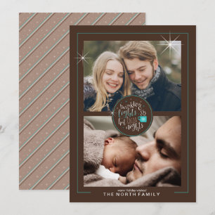 Twinkling Lights Hot Cocoa Nights Zwei Foto ID593 Einladung