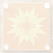 Twinkling Star Glasuntersetzer (Rückseite)