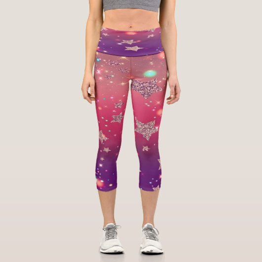 Twinkling Star High Waisted Capris (Vorderseite)