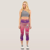 Twinkling Star High Waisted Capris (Vorderseite)