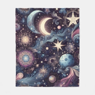 Twinkling Stardust Fleecedecke