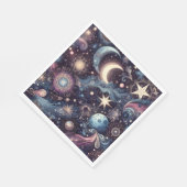 Twinkling Stardust Serviette (Ecke)
