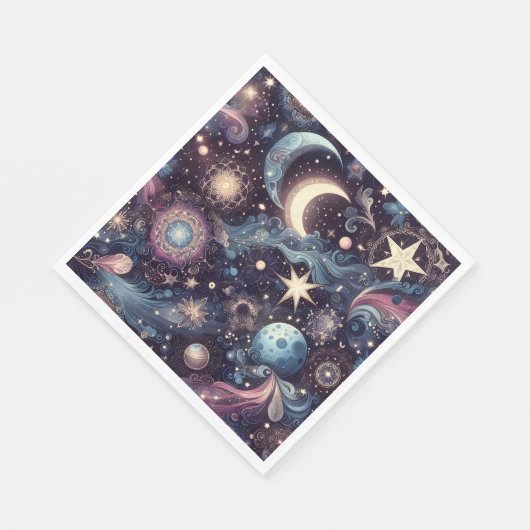 Twinkling Stardust Serviette (Ecke)