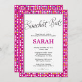 Twinkling Stars Baby Naming/Simchat Bat Einladung (Vorne/Hinten)