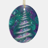 Twinkling Weihnachtsbaum Keramik Ornament (Rechts)