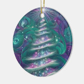 Twinkling Weihnachtsbaum Keramik Ornament (Links)