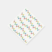 Twinkling Weihnachtslicht Serviette (Ecke)