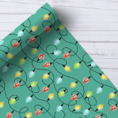 Twinkling Weihnachtslicht Weihnachtsmuster Geschenkpapier