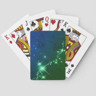 Twinklingelblau Spielkarten