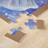 Twinklinger Engelsfest Kunst von Renee Lavoie Puzzle (Seite)