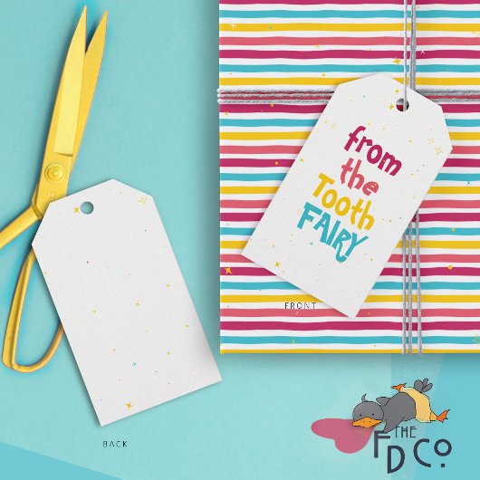 Twinkly "From Tooth Fairy" White Geschenkanhänger