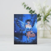 Twinkly Magic Nights Postcard Postkarte (Stehend Vorderseite)