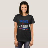 Twinks für Kamala Harris T-Shirt (Vorne ganz)