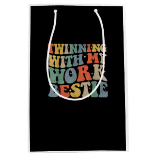 Twinning mit meiner Arbeit Bestie Spirit Week Best Mittlere Geschenktüte