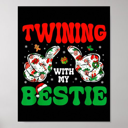 Twinning With My Ie Twins Friends Twin Boys Christ Poster (Vorne)