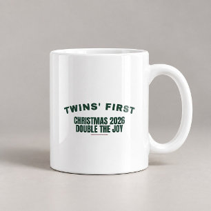 Twinningserstes Weihnachten 2026 Doppelte Freude T Kaffeetasse