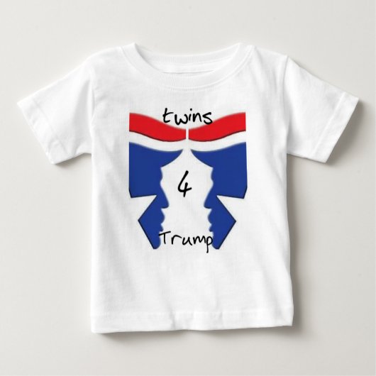 Twins4Trump KinderShirt Baby T-shirt (Vorderseite)