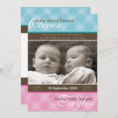 TWINS BABY DANKE: Harmonie 1P Ankündigung (Vorne/Hinten)