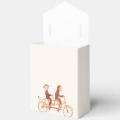 Twins Baby Dusche Niedlicher Affe Doppelstörung Geschenkschachtel (Offen)