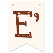 Twins Baby Dusche Niedlicher Affe Doppelstörung Wimpelkette (Dritte Fahne)